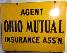 large sign vintage insurance for sale  East Hartford