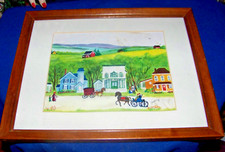 Framed original oil for sale  Norwich