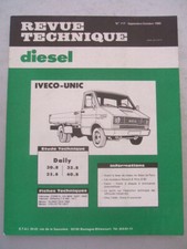 REVUE TECHNIQUE IVECO UNIC DAILY 30.8 32.8 35.8 40.8 modèles de 1978 à 1990 ! na sprzedaż  Wysyłka do Poland
