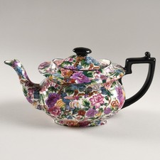 Purple chintz teapot for sale  Mc Leansville