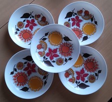 Assiettes creuses vintage d'occasion  Cherbourg-Octeville-
