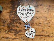 Personalised spoilt rabbit for sale  MANSFIELD