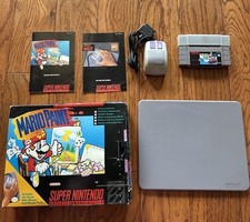 Mario Conjunto de Pintura Completo, Mouse, Pad, Manual Na Caixa Super Nintendo SNES comprar usado Mario Conjunto de Pintura Completo, Mouse, Pad, Manual Na Caixa Super Nintendo SNES comprar usado  Enviando para Brazil