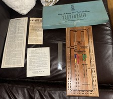 Drueke cribbage board for sale  Bronx