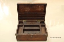 Baú de madeira antigo mesa baixa caixa de armazenamento móveis vintage caixa de decoração de interiores comprar usado  Enviando para Brazil