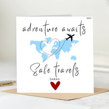 Personalised bon voyage for sale  WEMBLEY