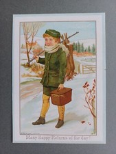 Victorian birthday card for sale  KING'S LYNN