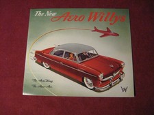 Usado, 1952 Willys Aero Folheto de Vendas Catálogo Antigo Original comprar usado  Enviando para Brazil