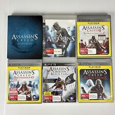 Assassins Creed PS3 PlayStation 3 Bundle x6 Anthology Steelbook Black Flag comprar usado  Enviando para Brazil