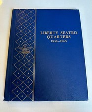 Whitman Bookshelf Album #9439 Liberty Seated Quarters 1838-1865 comprar usado  Enviando para Brazil