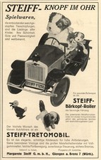 Steiff tretauto hund gebraucht kaufen  Waldburg