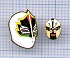 Lot pin masks d'occasion  Expédié en Belgium