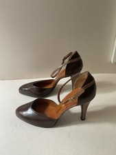 Escarpins bride marron d'occasion  Paris VIII