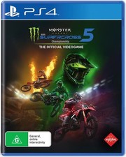 Monster Energy Supercross 5 - Dirt Bike Racing *GRATUITO Post do Dia Seguinte* Jogo PS4 comprar usado  Enviando para Brazil