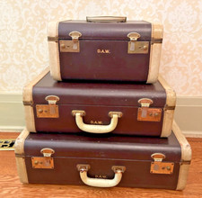Vtg piece luggage for sale  Shippensburg