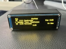 Miniature departure board for sale  DONCASTER