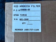 Mid america filter for sale  Bowling Green