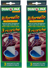 Vaschette gel combustibile usato  Roma