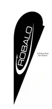 Bandeira de lágrima face única com logotipo branco Robalo comprar usado  Enviando para Brazil