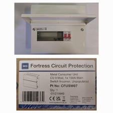 Cfusw07 consumer unit for sale  ROMFORD