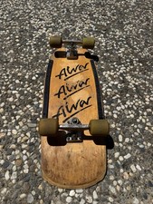 Deck de skate vintage ALVA com logotipo triplo 1979. Caminhões ACS800. Rodas Powell Threes. comprar usado Deck de skate vintage ALVA com logotipo triplo 1979. Caminhões ACS800. Rodas Powell Threes. comprar usado  Enviando para Brazil