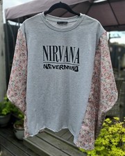 Nirvana band top for sale  SWANSEA