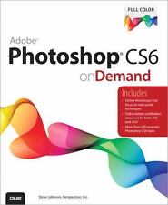 Adobe Photoshop CS6 On Demand by Steve Johnson comprar usado  Enviando para Brazil