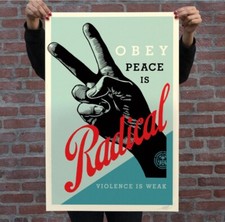Shepard fairey radical for sale  Orange