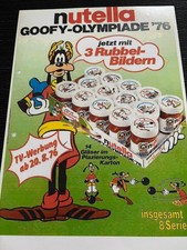 Nutella rubbelbilder goofy gebraucht kaufen  Teltow