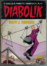 Diabolik inedito xviii usato  Italia
