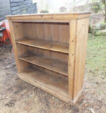 Antique pine bookcase for sale  PITLOCHRY