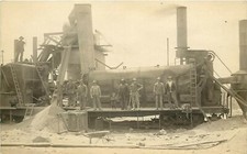 C1910 RPPC Máquinas Industriais Triturador de Rocha Móvel em Trilho Ferroviário Desconhecido EUA comprar usado  Enviando para Brazil