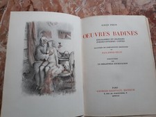 Curiosa œuvres badines d'occasion  Bayonne