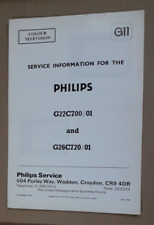 Philips g22c700 g26c720 for sale  IPSWICH