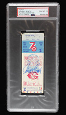 Johnny Bench Assinado 1976 Jogo 2 World Series Bilhete-Autógrafo Classificados Psa 10 comprar usado  Enviando para Brazil