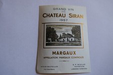 étiquette ancienne vin d'occasion  Biganos