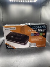 Máquina seladora a vácuo 95kpa, seladora de alimentos comercial totalmente automática - Preta  comprar usado  Enviando para Brazil