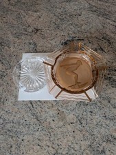 Aschenbecher glas vintage gebraucht kaufen  Iggensbach