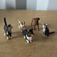Schleich dogs cats for sale  DURHAM