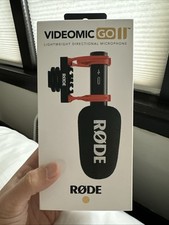 Câmera Analógica/USB Ultracompacta Rode VideoMic GO II - Preta/Vermelha comprar usado  Enviando para Brazil