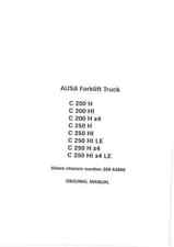 Ausa forklift truck for sale  CALLINGTON