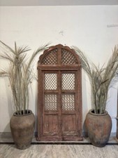 Portas antigas de madeira de ferro para arco de prisão rústicas vintage decoração de resgate de portão gótico comprar usado  Enviando para Brazil