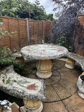 Round garden table for sale  RUSHDEN