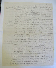 Documento manoscritto mario usato  Albenga
