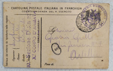 Franchigia 1916 timbro usato  Morra de Sanctis