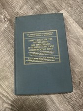 Safety Rules For Installation & Maint Electrical Supply & Communication Manual segunda mano  Embacar hacia Mexico