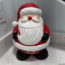 Santa cookie jar for sale  South Elgin