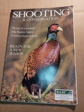 Shooting conservation history for sale  HULL
