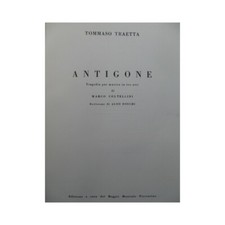 Traetta tommaso antigone d'occasion  Blois