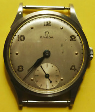 Używany, Vintage Omega kal.28, 17 klejnotów, oryginalna postarzana tarcza w stalowej obudowie St. Steel, od 1947 na sprzedaż  PL